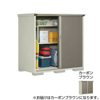【1/15限定★抽選で最大100%ポイントバック！要エントリー】タクボ物置 グランプレステージ 全面棚 小型物置 収納庫 GP-179BF カーボンブラウン【送料無料】