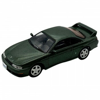 DIECAST MASTERS 日産 シルビア S14 グリーン 左ハンドル 1/64スケール DCDM64006【送料無料】