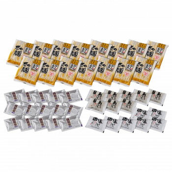 A-life Shop RAG あごだし醤油・岩塩ラーメンセット(磯紫菜付) 15食セット RAG-15i【送料無料】