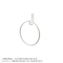 \今だけエントリーで全品ポイント5倍!/ 三栄水栓 SANEI アイアンリング タオル掛け W5707-W【送料無料】