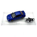 \今だけエントリーで全品ポイント5倍!/ ビ-エムクリエイションズ 1/64スケール スバル 2001 インプレッサ WRX ブルー RHD 64B0078【送...