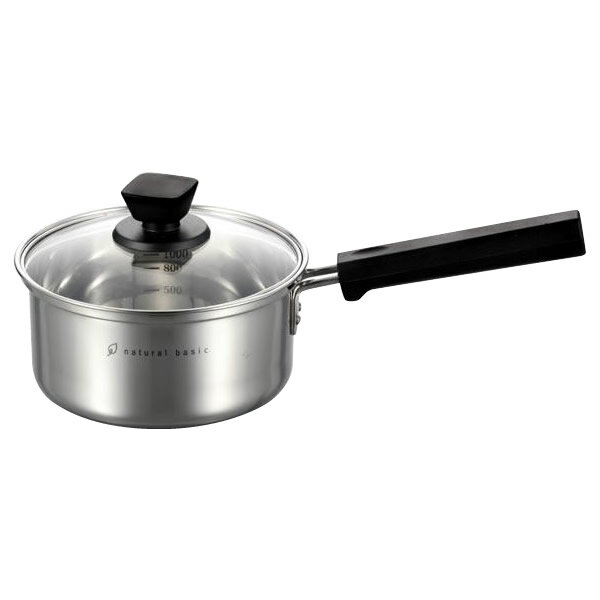 ＼今だけエントリーで全品ポイント5倍！／ ナチュラルベーシック 片手鍋　16cm NBP-16【送料無料】