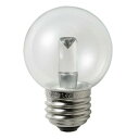 \今だけエントリーで全品ポイント5倍!/ ELPA LED装飾電球 ミニボール球形 E26 G50 クリア昼白色 LDG1CN-G-G275【送料無料】(3)