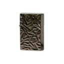 【ポイント5倍!BLACK FRIDAY限定!】 オイルライター GEAR TOP クラッグカット(両面加工) ブラックニッケル【送料無料】 メール便対応商品