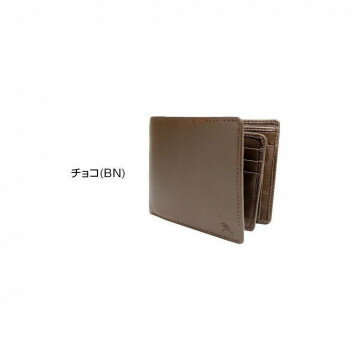 【ポイント5倍！BLACK FRIDAY限定！】 Arnold Palmer アーノルドパーマー 羊革 二つ折り財布 ベラ付 メンズ ギフト 4AP3204 チョコ(BN)【送料無料】