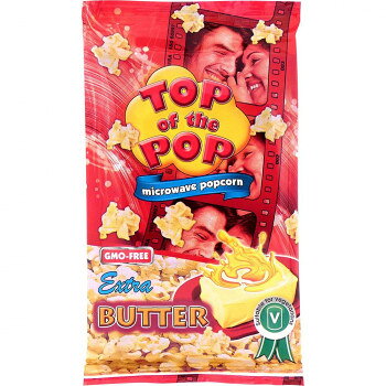 【ポイント5倍！BLACK FRIDAY限定！】 トップオブザポップ　ポップコーン　バター　100g　90セット【送料無料】