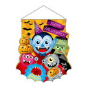 \今だけエントリーで全品ポイント10倍!/ N-UC吊下旗 25873 HAPPY HALLOWEEN【送料無料】