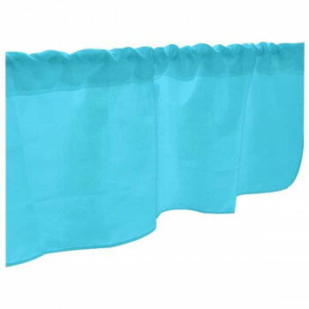 カフェカーテン 青 DIC67 1000×450mm 41767【送料無料】