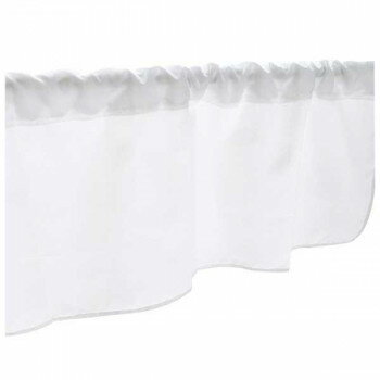 カフェカーテン モノトーン 白 1000×450mm 41783【送料無料】