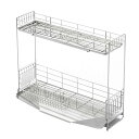 シンクサイド幅の広がる2段水切り 幅15×奥行57 1306081【送料無料】