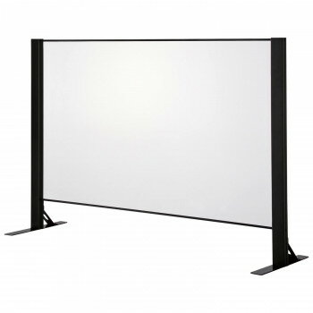 【エントリーで★全品ポイント5倍★】 豊國工業 飛沫ガードアクリルパネル 両面用単体 H1000×W1200mm HG-AR1210-B ブラック【送料無料】