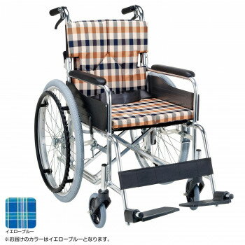 別倉庫からの発送の為、お客様都合の返品は出荷前、出荷後に変わらずキャセル費用、往復送料が発生いたします。 北海道、沖縄、その他特殊地域については送料加算になります。詳しくは送料ページをご確認ください。「お客様都合でのキャンセルの場合、キャンセル料などの手数料が発生いたしますので予めご了承ください。」「メーカーより取り寄せ商品のため、在庫状況によっては欠品・廃盤の可能性があります。あらかじめご了承ください。」自走式・背折れタイプの車椅子です。背シートはご利用者の背中の形状に合わせて面テープ式で簡単に横方向の張り調整が出来ます。また、介助ブレーキ付、バンド式ですので、タイヤの負担も少なくしっかり止まります。また、円錐状で握りやすい仕様のテーパーグリップです。サイズW65.5(30)×D100(89)×H89(66.5)cm※()は折りたたみ時個装サイズ：99×32×72cm重量15200g個装重量：18200g素材・材質フレーム(アルミ)、シート(ポリエステル)、キャスタ(TPR)仕様座面幅:42cm座面奥行:40cm前座高:43cm後座高:41cm　バックサポート高:39cmアームサポート高:21cm耐荷重:100kg前輪:6インチ後輪:22インチ生産国中国・広告文責（株式会社T3コーポレーション・072-963-7660）fk094igrjs