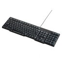 \エントリーで全品ポイント5倍!マラソン期間限定!/ サンワサプライ USBキーボード ブラック SKB-L1UBKN【送料無料】