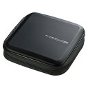 \エントリーで全品ポイント5倍!マラソン期間限定!/ サンワサプライ ブルーレイディスク対応セミハードケース 24枚収納 ブラック FCD-WLBD24BK【送...
