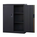 \今だけエントリーで全品ポイント10倍!/ 豊國工業 H1120タイプ下置き両開き A4-34H-MB マットブラック【送料無料】