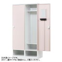 \今だけエントリーで全品ポイント5倍!/ 豊國工業 下段オープンタイプ2人用 W900(内筒交換錠) RLK-TKN290-WLP【送料無料】(3)