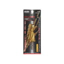 \今だけエントリーで全品ポイント10倍!/ H&H スパイラルステップドリル 10段(4-22) STP-4 315335【送料無料】 メール便対応商品(3)