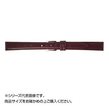 MIMOSA(ミモザ) 時計バンド キッド 10mm ワイン (美錠:銀) ZK-W10【送料無料】 メール便対応商品