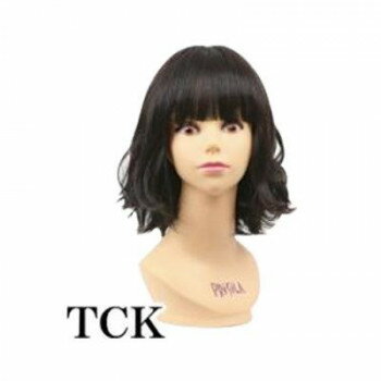 \エントリーで全品ポイント5倍!マラソン期間限定!/ ロリポップウェーブボブ A-705 耐熱 TCK ショコラブラック【送料無料】