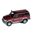 \今だけエントリーで全品ポイント5倍!/ JADI トヨタ ランドクルーザー 76 メルローレッド LHD 1/64スケール PA55313【送料無料】