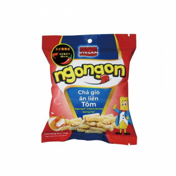 【ポイント5倍！BLACK FRIDAY限定！】 フジフードサービス ベトナム ビサン エビ春巻きスナック スプリングロール エビ＆チリ 50g 40袋【送料無料】