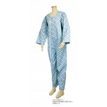 ＼今だけエントリーで全品ポイント5倍！／ 幸和製作所 テイコブ(TacaoF) エコノミー上下続き服 サックス Sサイズ UW01-SA-S【送料無料】