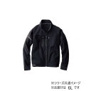 桑和 8012-00 長袖ブルゾン 6Lサイズ ブラック(4) G.G.【送料無料】