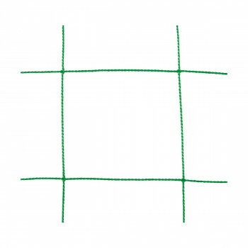 【ポイント5倍！BLACK FRIDAY限定！】 鵜沢ネット ミニサッカーゴールネットL型 グリーン 440dt/44本・12cm目 88283【送料無料】