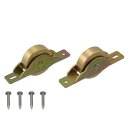 \今だけエントリーで全品ポイント5倍!/ U-773 真鍮戸車 30mm(平) 2個入 00071773-001【送料無料】 メール便対応商品