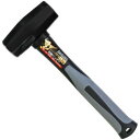 \今だけエントリーで全品ポイント5倍!/ コンヨ 大五郎 (黒) 石頭ハンマー グラスファイバー柄 1.1kg 12319【送料無料】