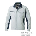 ★SS限定10%OFF&エントリーで全品P10倍★ 桑和 962 長袖ブルゾン 8Lサイズ シルバーグレー(22) SOWA【送料無料】