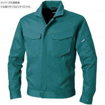 「送り先が、北海道・沖縄・離島 他、特殊地域の場合、ショップにて注文確認後に別途追加送料をご案内させていただく場合がございます。」「お客様都合でのキャンセルの場合、出荷前後にかかわらずキャンセル料などの手数料が発生いたしますので予めご了承ください。」「メーカーより取り寄せ商品のため、在庫状況によっては欠品・廃盤の可能性があります。あらかじめご了承ください。」窮屈感を感じさせない適度なストレッチ性。伸縮性抜群のストレッチ素材で動きやすいです。また、通気性・吸水性・速乾性に優れたハイスペック素材で、風通しが良く、涼しい着心地です。消臭加工により、不快なニオイを抑えてくれます。ボタン・ファスナーが表に出ないスクラッチカード仕様になっています。胸二重ポケットは野帳が入る大きさです。※JIST8118規格適合の制電性商品サイズL:胸囲116×肩巾48×着丈65×袖丈60cm個装サイズ：39×30×10cm重量個装重量：700g素材・材質本体:綿35%、ポリエステル65%ファスナー、ドットボタン(隠し):樹脂生産国ベトナム・広告文責（株式会社T3コーポレーション・072-963-7660）fk094igrjs