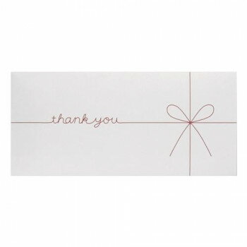 ギフト券袋 thank you W 5セット GF-TW【送料無料】