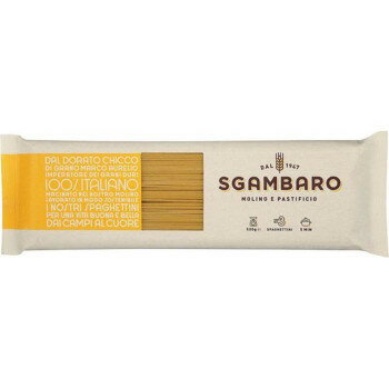 【ポイント5倍！BLACK FRIDAY限定！】 スガンバロ　スパゲッティーニ　500g　16セット　092031【送料無..