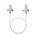\今だけエントリーで全品ポイント5倍!/ マスプロ電工 すき間用接続ケーブル 50cm STC5W3-P【送料無料】(2)