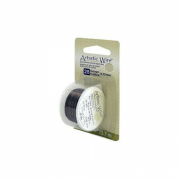 Artistic Wire(アーティスティックワイヤー) アンティークブラス 0.3mm×約13.7m 28【送料無料】