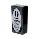 MODELING CLAY(モデリングクレイ) claytoon(クレイトーン) カラー油粘土 ブラック 1/4bar(1/4Pound) 6個セット【送料無料】
