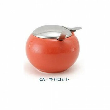 ZEROJAPAN(ゼロジャパン) 丸型コンテナM　シュガーレードル付　BKK-03　CA・キャロット【送料無料】