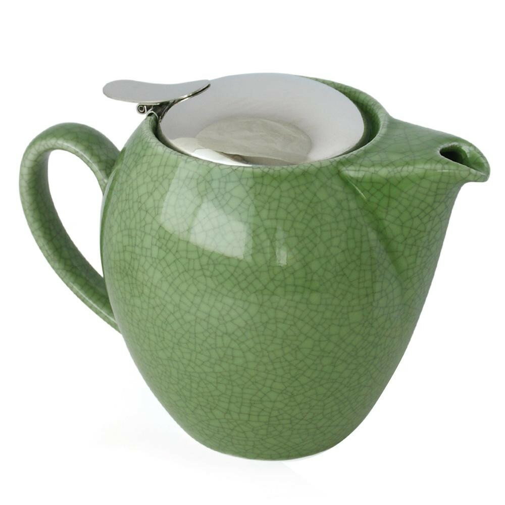 SS限定★エントリーで全品P5倍&最大100%Pバック★ ZERO JAPAN ユニバーサルティーポット4人用 クラックルカラーズ BBN-03 SKG・クラックルグリーン【送料無料】