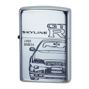 【エントリーでポイント5倍！マラソン期間限定！】日産ZIPPO SKYLINE GT-R (BNR34)【送料無料】 メール便対応商品