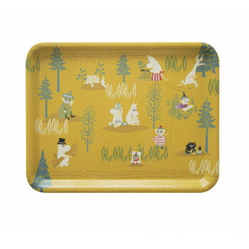 【エントリーで★全品ポイント5倍★】 Moomin すべりにくいトレイM　ムーミンと仲間たち【送料無料】