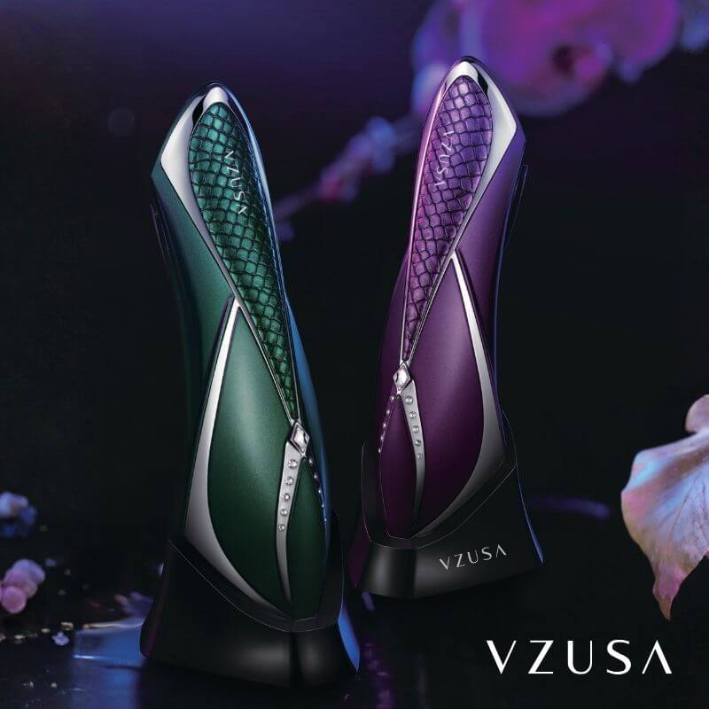 美顔器 the Vzusa メデューサ EMS 高周波 LED ION VR IPR UP 毛穴 汚れ フェイスライン 表情筋 口周り 肌 引き締め 保湿 ハリ ツヤ 透明感 美肌 毛穴ケア 小顔ケア エイジングケア イオン 温熱 振動 美容家電 USB充電式 顔用 高級 多機能美顔器 顔のたるみ美顔器