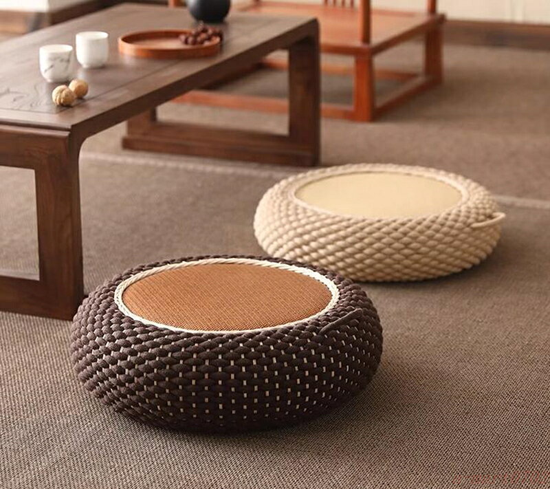 【楽天スーパーSALE】クッション 座布団 高反発 厚み12センチ/17センチ スツール 椅子 キッズ 子供用 極厚 クッション 足置き 座椅子 椅子 リネン フットレスト 床 座る おしゃれ 北欧 インテリア 雑貨 子供 丸椅子 小さい いす 玄関 ミニ イス