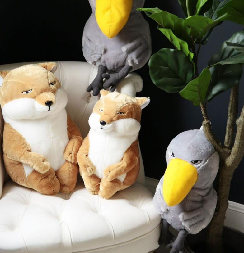 乐天商城 - ぬいぐるみ 45cm キツネ チベットスナギツネグッズ 抱き枕 動物 置物 雑貨 縫い包み 添い寝 寝かしつけ やわらかい クリスマス バレンタイン 子供の日 誕生日 お祝いプレゼント ソフト かわいい 昼寝枕 ふわふわ もちもち 心地いいおもちゃ 多機能 癒し