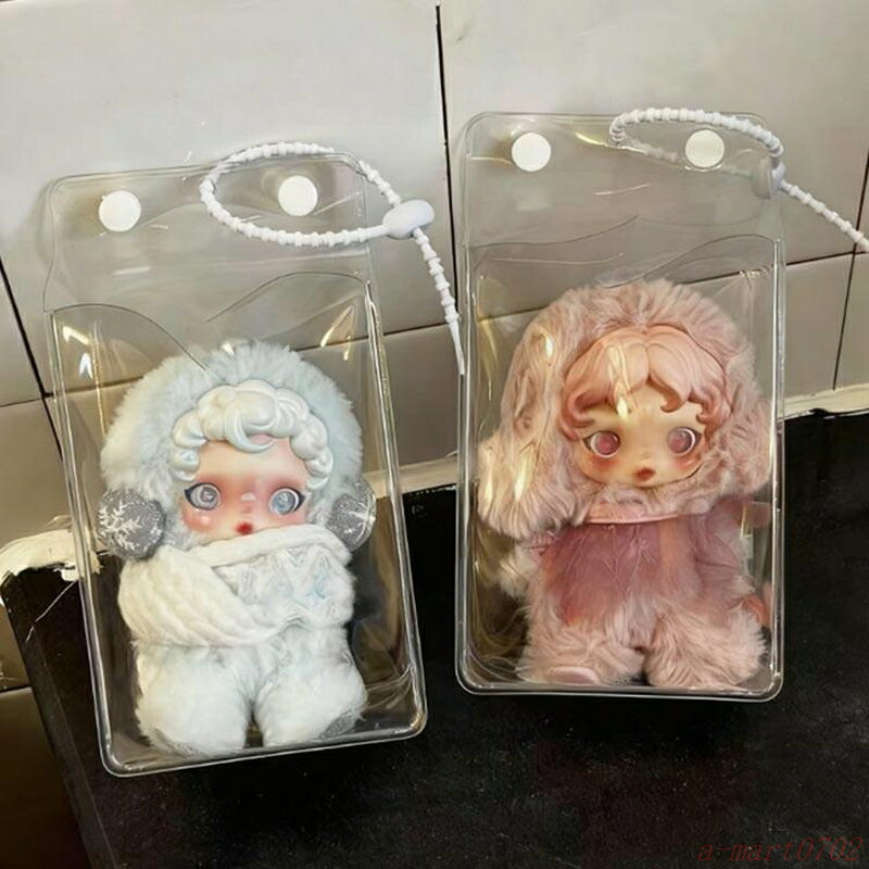ぬいポーチ 2枚セット 推し活 痛バッグ 2枚セット ぬいぐるみポーチ 推しぬいポーチ キャリーポーチ ぬいバッグ ぬいぐるみ 透明 PVC 外出 見