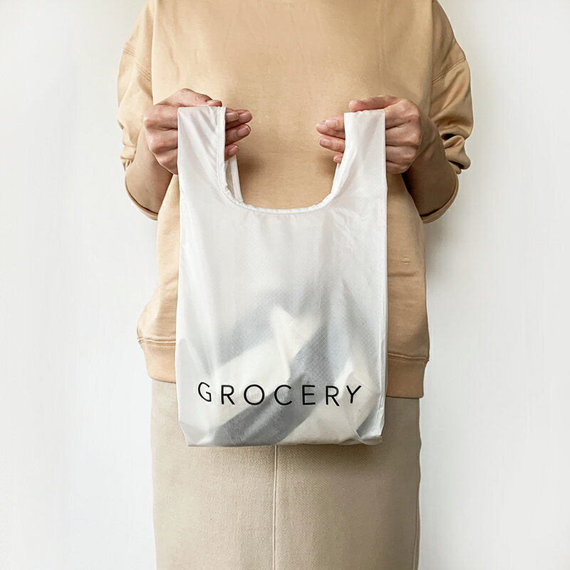 【Sサイズ】CINQ サンク グロサリーバッグ ナイロン 折りたたみ コンビニ 軽量 レジ袋 撥水 3