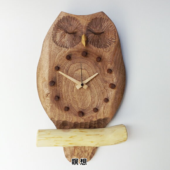 掛け 掛時計 時計 木製 天然 木 無垢 ムク...の紹介画像2