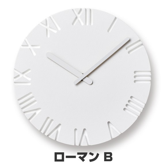 Lemnos レムノス 掛け時計 アナログ カーヴド (NTL10-14)