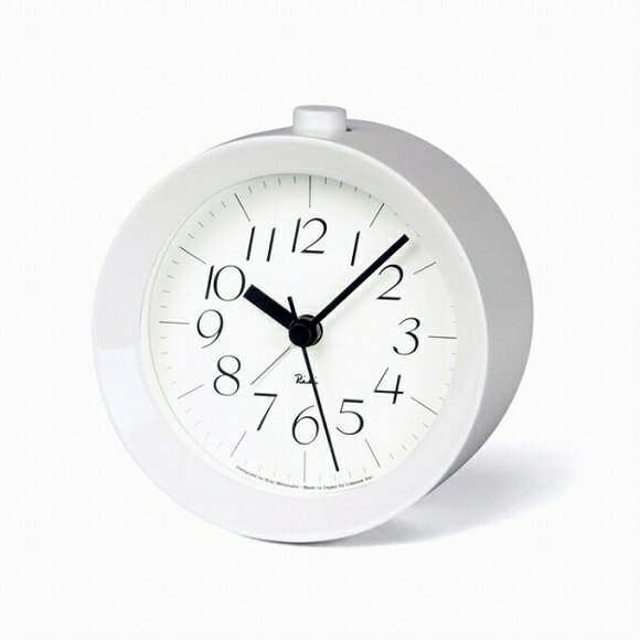 Lemnos レムノス 目覚まし時計 アナログ RIKI アラーム 渡辺力 (WR09-14) [2]