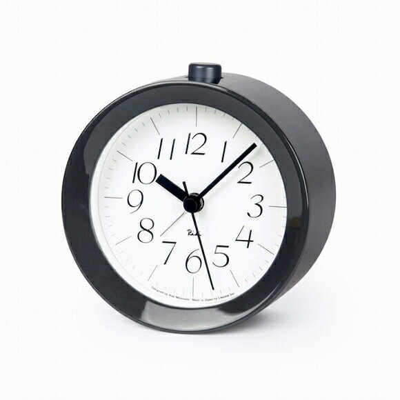 Lemnos レムノス 目覚まし時計 アナログ RIKI アラーム 渡辺力 (WR09-14) [3]